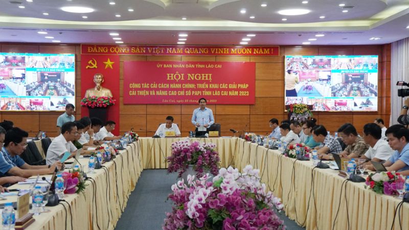 Lào Cai triển khai các giải pháp cải thiện và nâng cao Chỉ số PaPi