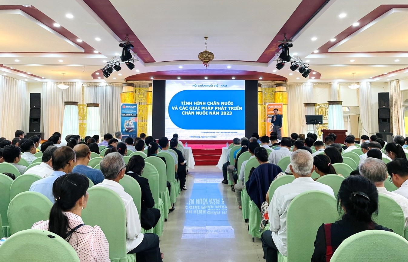 Nguyễn Quốc Đạt - Phó Chủ tịch Hội Chăn nuôi Việt Nam đã chia sẻ tại sự kiện