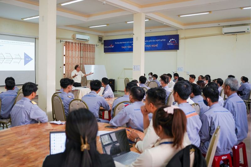 THACO INDUSTRIES tổ chức Khóa đào tạo phương pháp 5 Whys cho CBNV