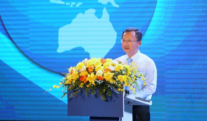 Đồng chí Cao Tường Huy, Quyền Chủ tịch UBND tỉnh Quảng Ninh phát biểu chào mừng tại lễ phát động.