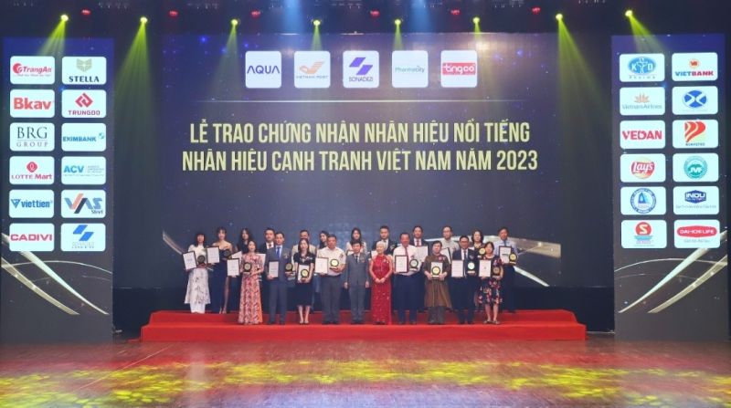 Công ty TNHH Dược phẩm Khương Duy vinh dự nhận chứng nhận Top 50 Nhãn Hiệu Nổi Tiếng Việt Nam năm 2023