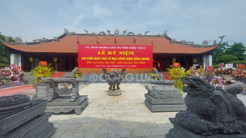 Hải Phòng tổ chức Lễ kỷ niệm 496 năm ngày Thái Tổ Mặc Đăng Dung đăng quang