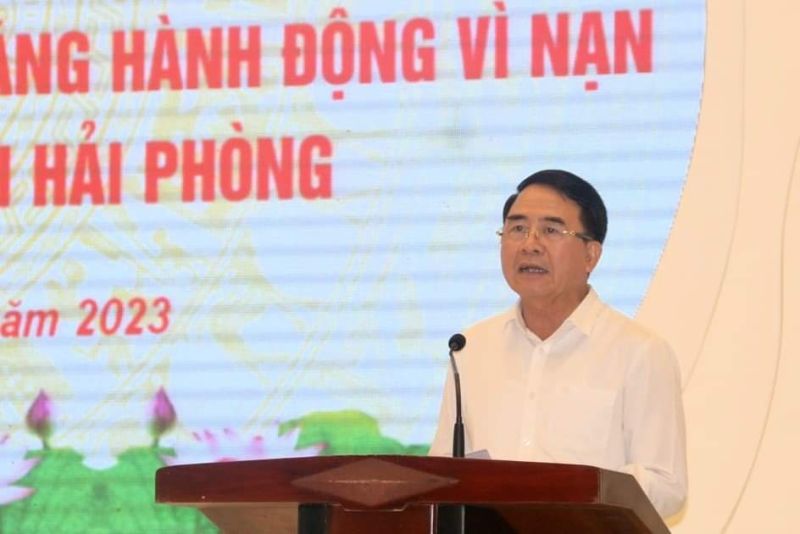 Ông Lê Khắc Nam - Phó Chủ tịch UBND TP. Hải Phòng phát biểu tại hội nghị