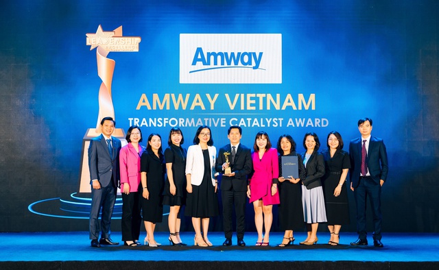 Amway Việt Nam lần thứ 4 nhận giải thưởng Nơi làm việc tốt nhất châu Á và Đội ngũ lãnh đạo đột phá