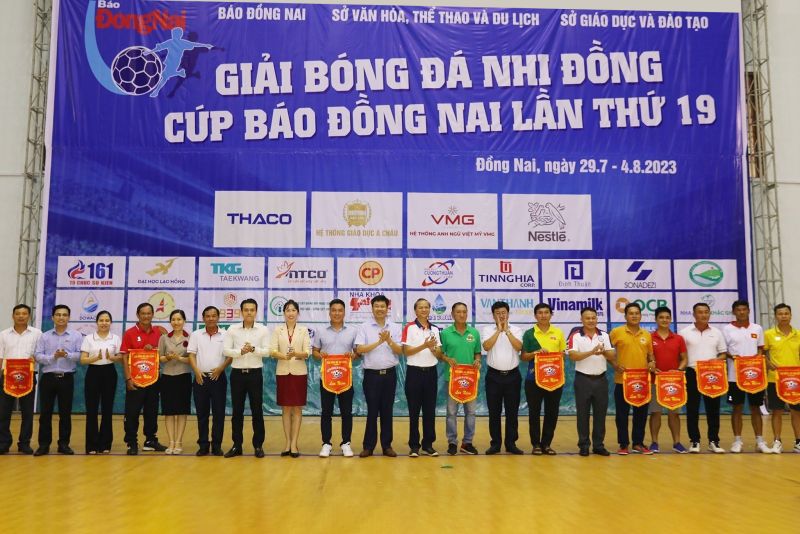 THACO tài trợ Giải bóng đá Nhi đồng - Cúp Báo Đồng Nai lần thứ 19
