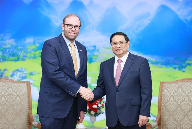 Thủ tướng Phạm Minh Chính hoan nghênh việc Hoa Kỳ tăng cường hợp tác với Việt Nam, tôn trọng thể chế chính trị và ủng hộ Việt Nam 