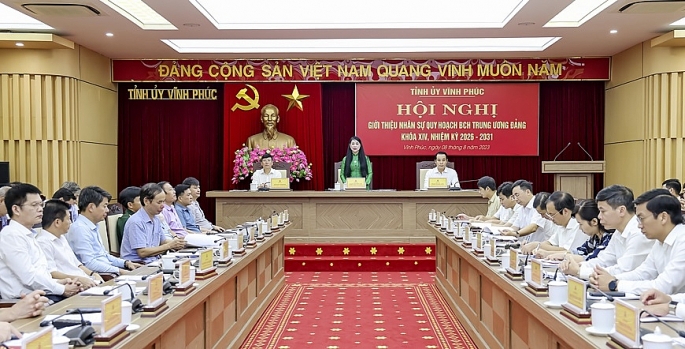 Vĩnh Phúc: Giới thiệu nhân sự quy hoạch ủy viên BCH Trung ương Đảng Khóa XIV