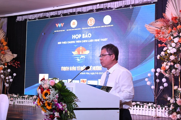 Ông Trần Hòa Nam, Phó Chủ tịch UBND tỉnh phát biểu