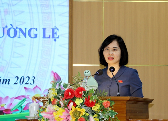 Bà Trịnh Thị Minh Thanh được giới thiệu quy hoạch Ban Chấp hành Trung ương Đảng khóa XIV.