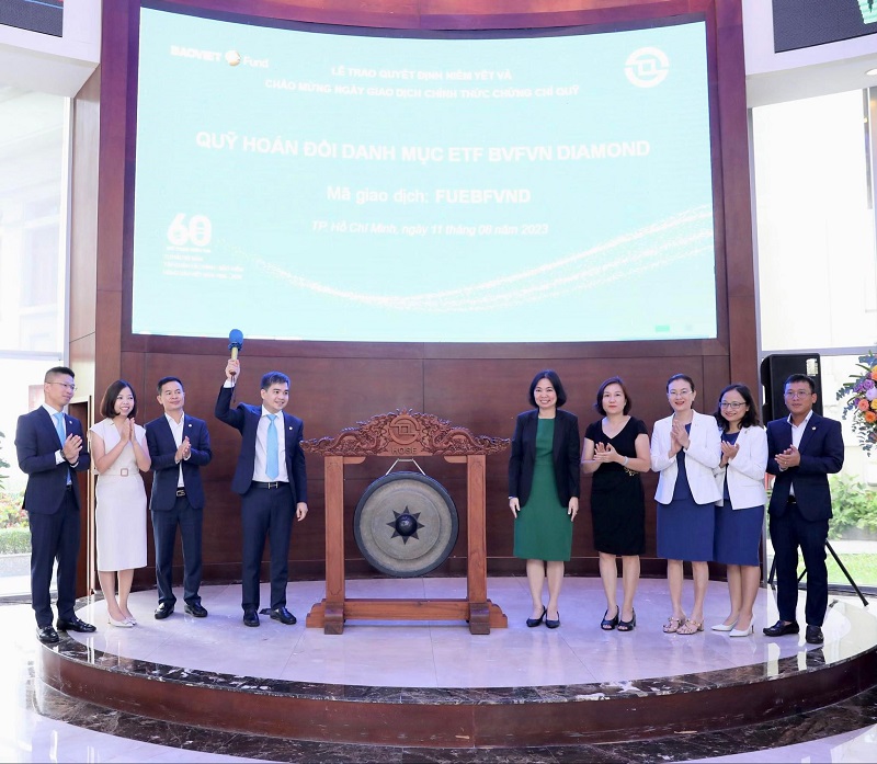 Quản lý Quỹ Bảo Việt chính thức niêm yết chứng chỉ quỹ ETF BVFVN DIAMOND (BVFVND)
