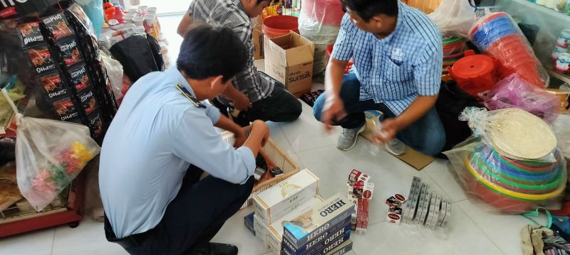 Tây Ninh: Tăng cường công tác kiểm tra, xử lý thuốc lá giả, thuốc lá điếu nhập lậu