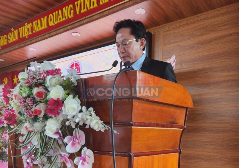 Ông Nguyễn Đình Hải, Ủy viên Ban chủ nhiệm Đoàn Luật sư phát biểu tại hội nghị