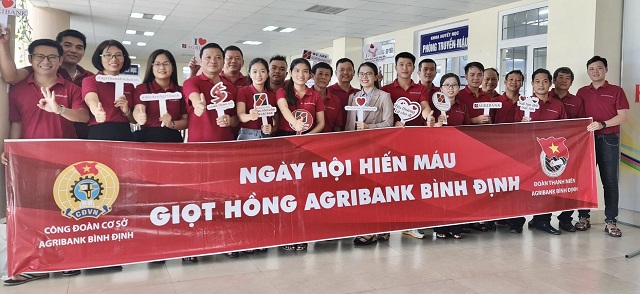 Bình Định: Tổ chức Chương trình “Giọt máu hồng Agribank – 2023”