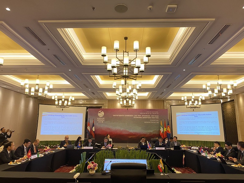 Hội nghị Bộ trưởng Kinh tế các nước Campuchia – Lào – Mi-an-ma – Việt Nam lần thứ 15 (CLMV EMM 15)