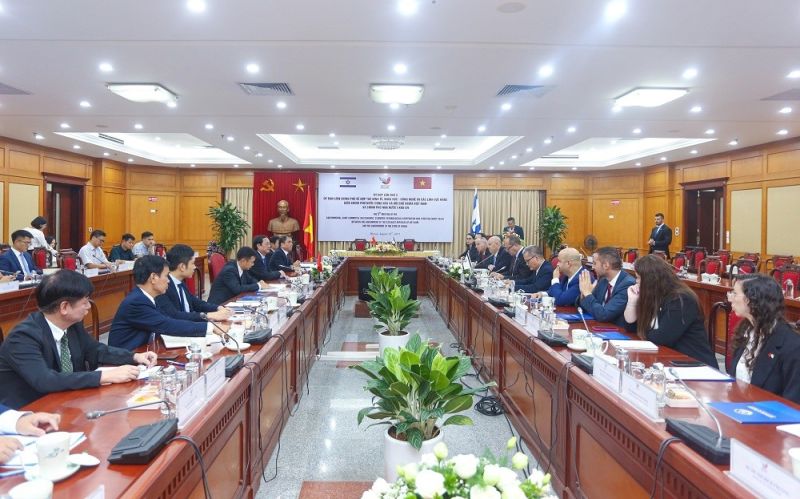 Kỳ họp lần thứ ba Ủy ban liên Chính phủ về hợp tác kinh tế, KH&CN và các lĩnh vực khác giữa Việt Nam - Israel