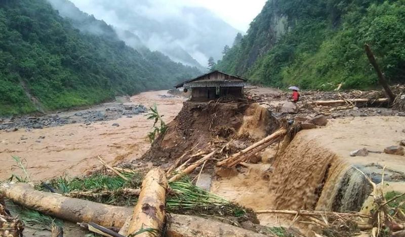 Khẩn trương ứng phó lũ quét, sạt lở do mưa lớn tại các tỉnh vùng núi phía Bắc