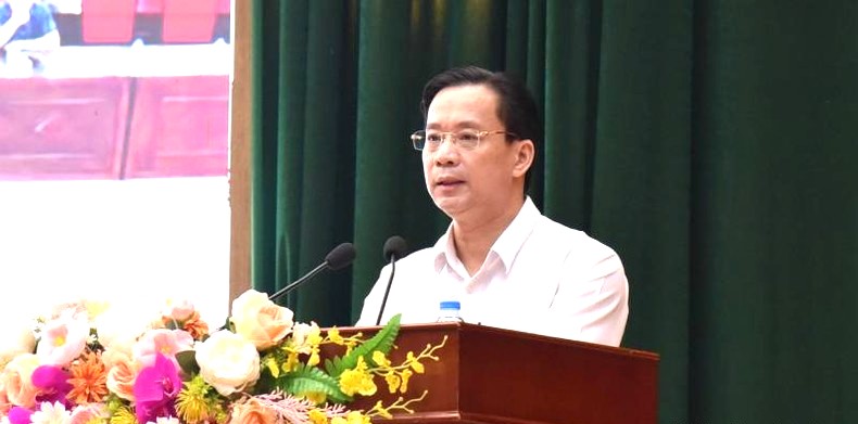 Phó Bí thư Tỉnh ủy, Trưởng đoàn đại biểu Quốc hội tỉnh Lạng Sơn, Hoàng Văn Nghiệm