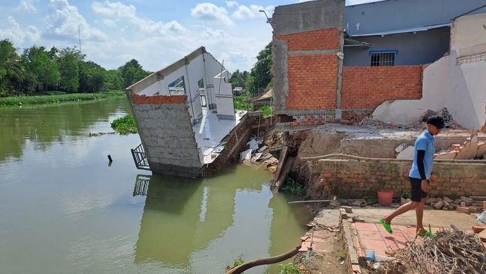 Đồng Tháp: Tăng cường phòng, chống sạt lở đất
