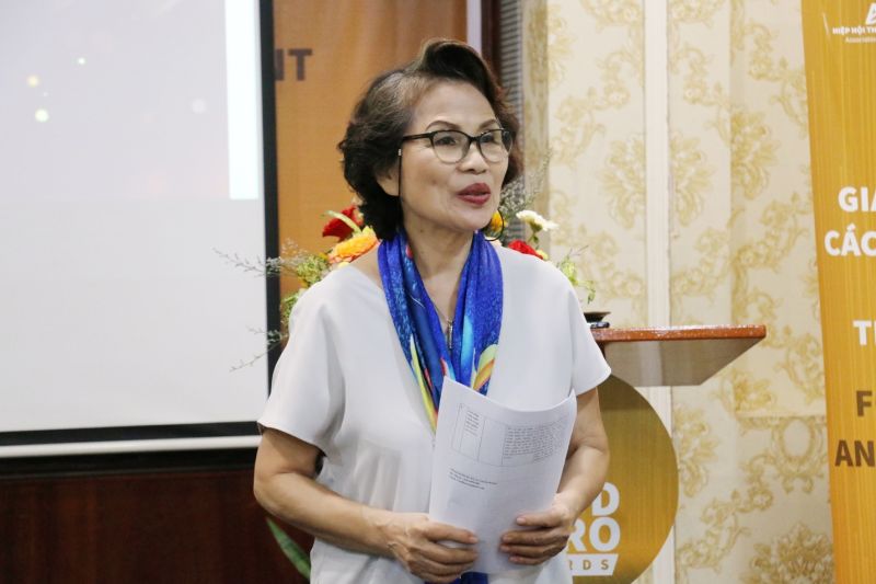 Bà Nguyễn Thị Hồng Minh, Chủ tịch Hiệp hội thực phẩm minh bạch TP.HCM chia sẻ tại sự kiện