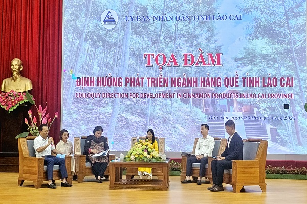 Tọa đàm định hướng phát triển ngành hàng quế tỉnh Lào Cai