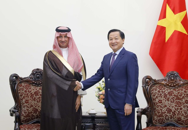 Phó Thủ tướng Lê Minh Khái đã tiếp xã giao Ngài Ahmed bin Aqeel-Khateeb, Bộ trưởng Bộ Du lịch Ả-rập Xê-út (Saudi Arabia). Ảnh VGP