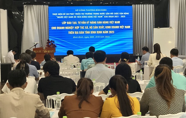 Quang cảnh Lớp tập huấn.