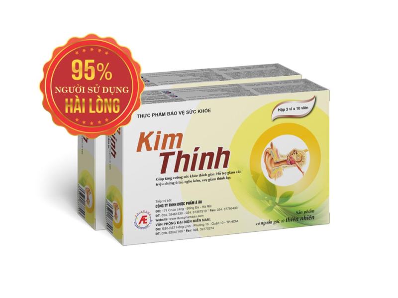 Viên uống thảo dược Kim Thính tốt cho người bị nghễnh ngãng, suy giảm khả năng nghe