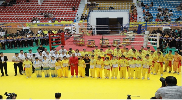 Giải thi đấu quy tụ đông đảo lực lượng võ sư, Huấn luyện viên và các Vận động viên trên khắp cả nước về tham dự