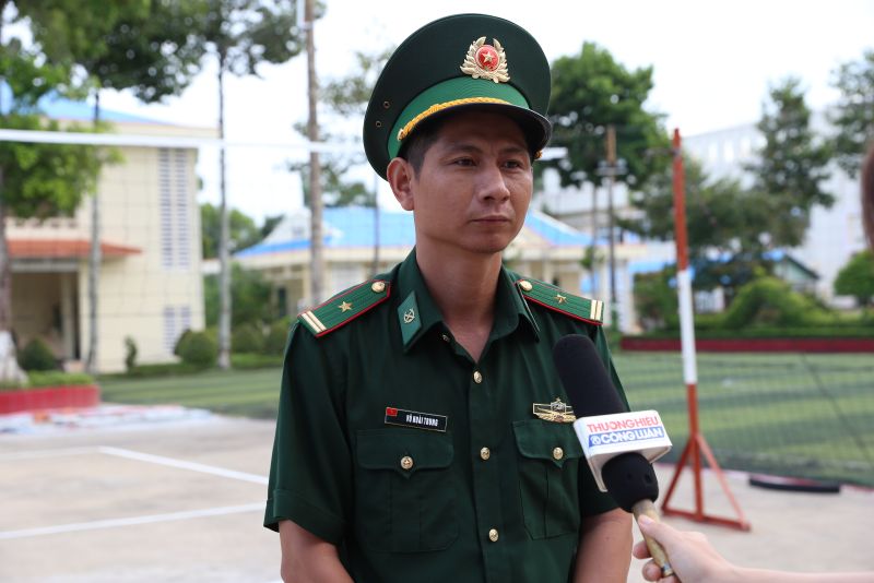 Thiếu tá Võ Hoài Trung, Phó Đồn trường Đồn Biên Phòng cửa khẩu Quốc tế Hà Tiên