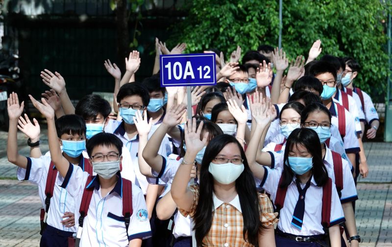 TP. Hồ Chí Minh: Hơn 1,7 triệu học sinh khai giảng năm học mới