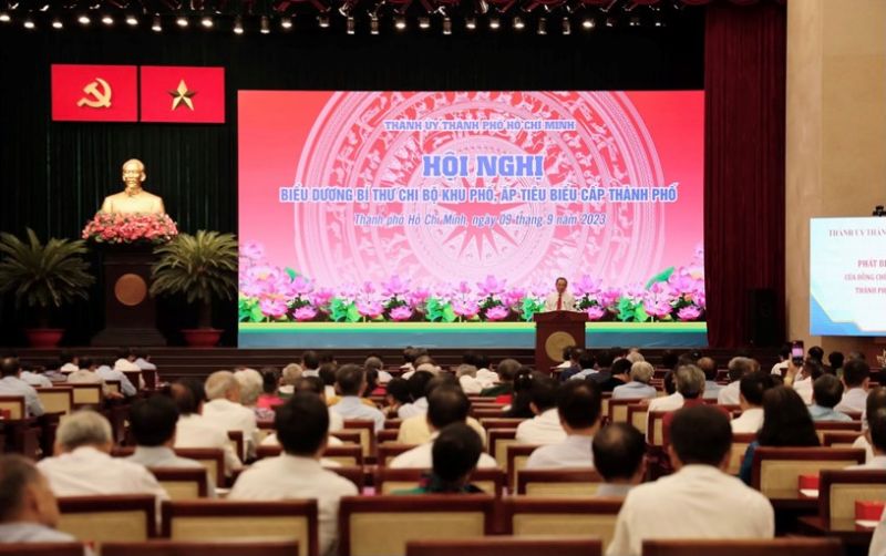 TP. Hồ Chí Minh: Biểu dương 235 bí thư chi bộ khu phố, ấp tiêu biểu