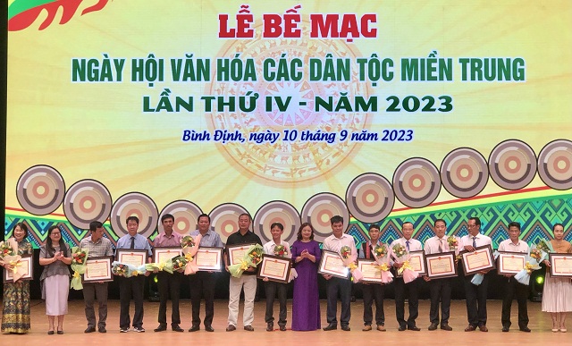 Bình Định: Bế mạc Ngày hội Văn hóa các dân tộc miền Trung 2023