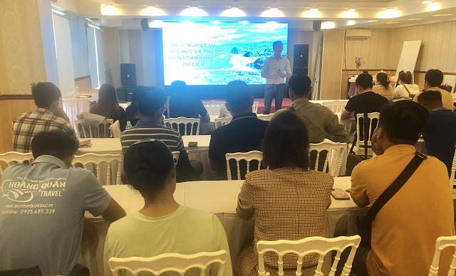 Quang cảnh Lớp bồi dưỡng.