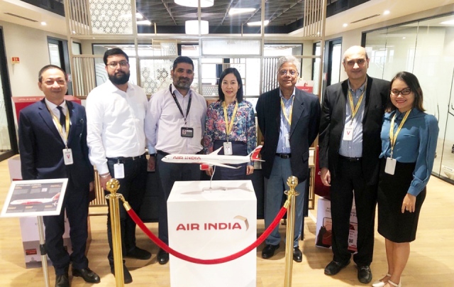 Sở Du lịch TP Đà Nẵng trực tiếp làm việc với các hãng hàng không của Ấn Độ, trong đó có Air India. Ảnh: Sở Du lịch Đà Nẵng