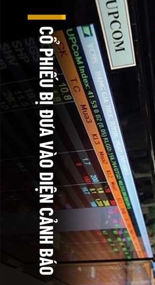 7 cổ phiếu bị HOSE đưa vào diện cảnh báo kể từ ngày 21/9