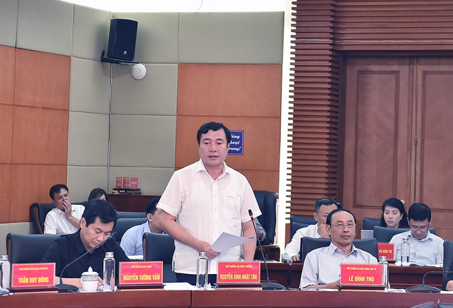 Thứ trưởng Bộ Công Thương Nguyễn Sinh Nhật Tân phát biểu - Ảnh: VGP/Hải Minh