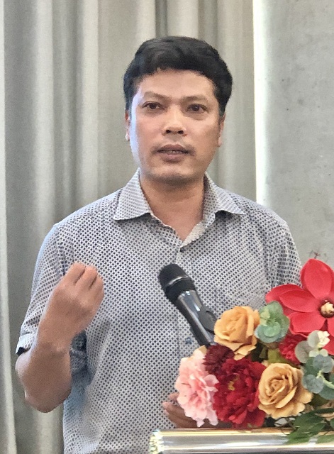 &Ocirc;ng V&otilde; Gia Nghĩa ph&aacute;t biểu tại Hội nghị.