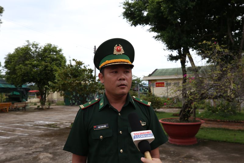 Thiếu tá Phan Thanh Hồng, Phó Đồn trưởng Đồn Biên phòng Cửa khẩu quốc tế Tịnh Biên