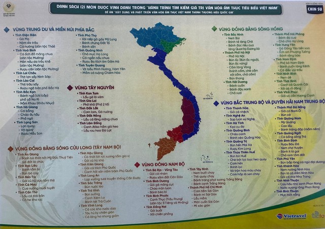 Bản đồ ẩm thực Việt Nam