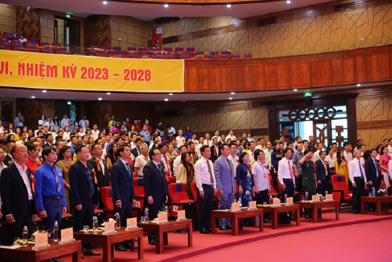 Các đại biểu về dự Đại hội Hội Doanh nghiệp trẻ tỉnh Hải Dương lần thứ VI