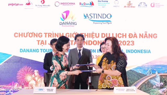 Hội Lữ hành thành phố Đà Nẵng và Hiệp hội Lữ hành Indonesia ký kết hợp tác