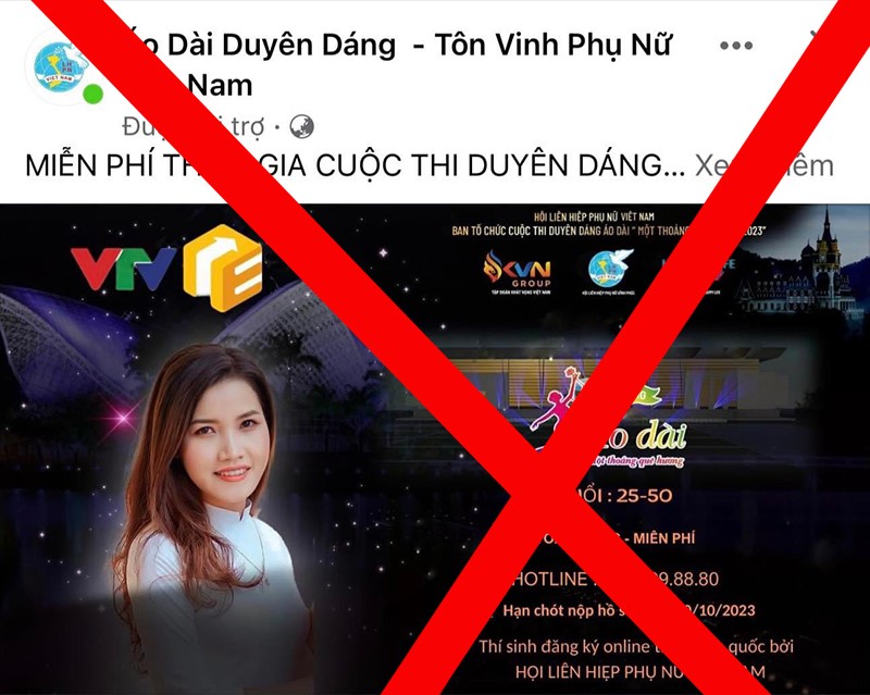 Cảnh báo lừa đảo qua cuộc thi áo dài, thi ảnh áo dài