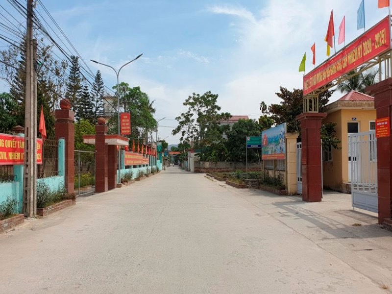 Xã Hoằng Phượng, huyện Hoằng Hoá, tỉnh Thanh Hoá cũng nằm trong số các đơn vị sắp sáp nhập