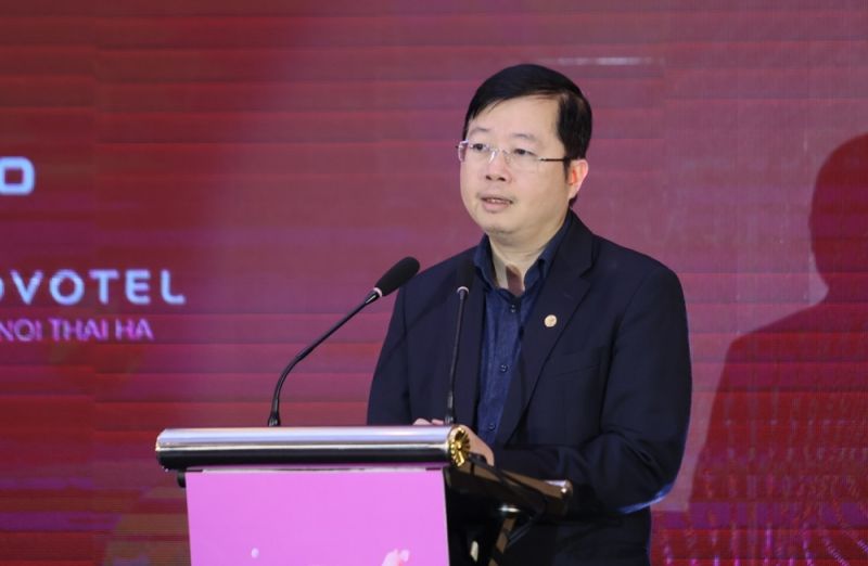 Ông Nguyễn Thanh Lâm, Thứ trưởng Bộ Thông tin và Truyền thông phát biểu tại lễ phát động
