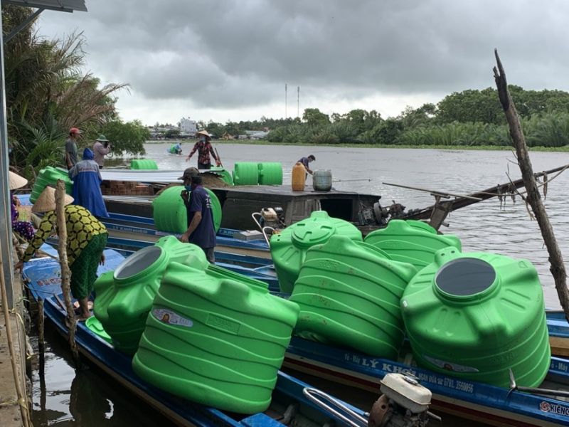 Khởi sắc thị trường bồn chứa nước đón đầu mùa hạn, mặn vùng Đồng bằng sông Cửu Long