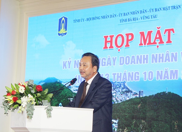 Ông Phạm Văn Triêm, Chủ tịch Hiệp hội Doanh nghiệp Nhỏ và Vừa tỉnh