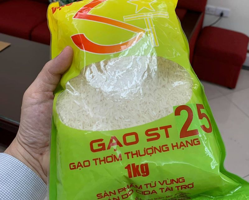 Giá gạo Việt xuất khẩu hiện đứng số 1 thế giới. Ảnh internet.