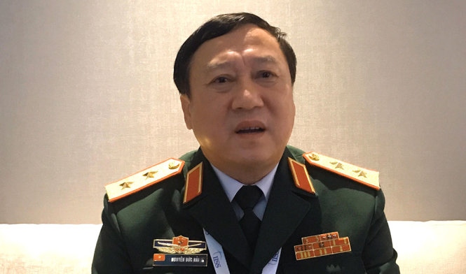 Trung tướng Nguyễn Đức Hải - nguyên Viện trưởng Viện Chiến lược, Bộ Quốc phòng. Ảnh Báo Tuổi trẻ.
