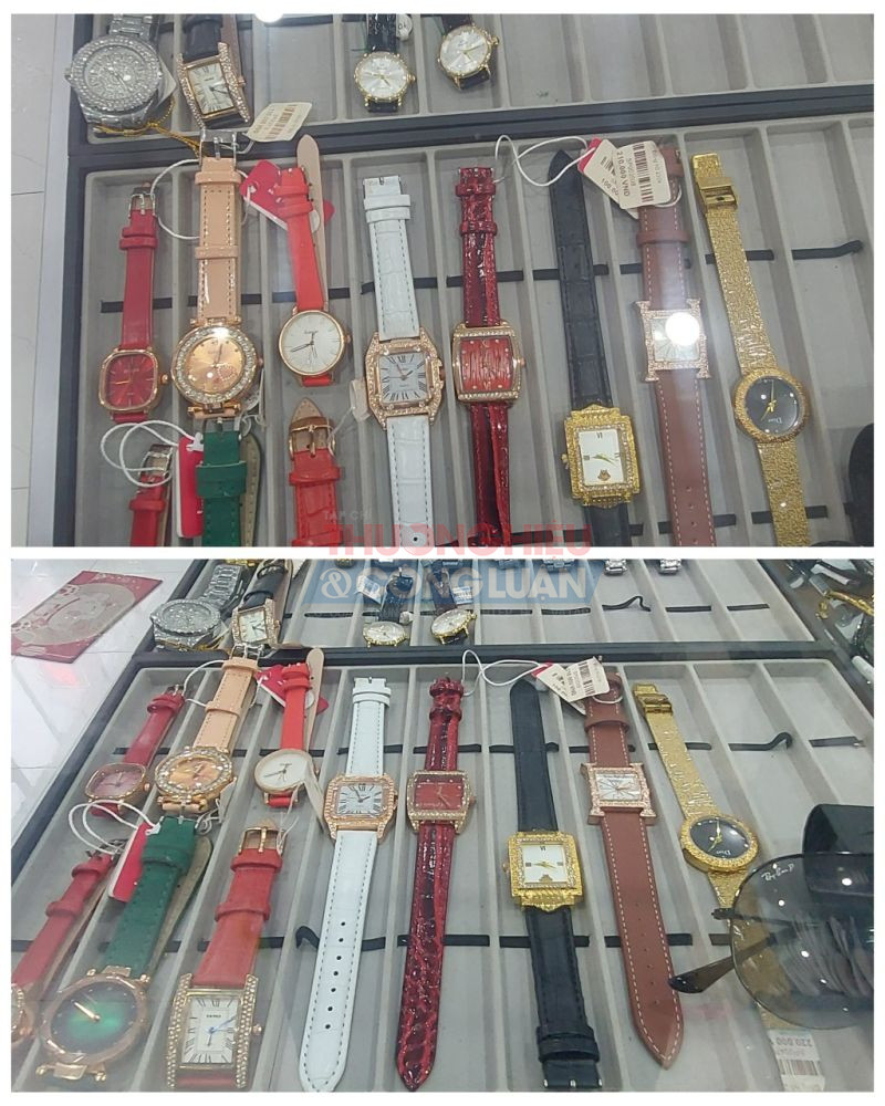 Đồng hồ mang thương hiệu giá rẻ và hàng không rõ nguồn gốc