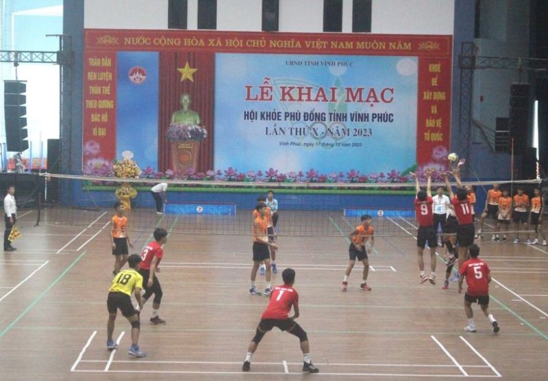 Vĩnh Phúc khai mạc Hội khoẻ Phù Đổng lần thứ X